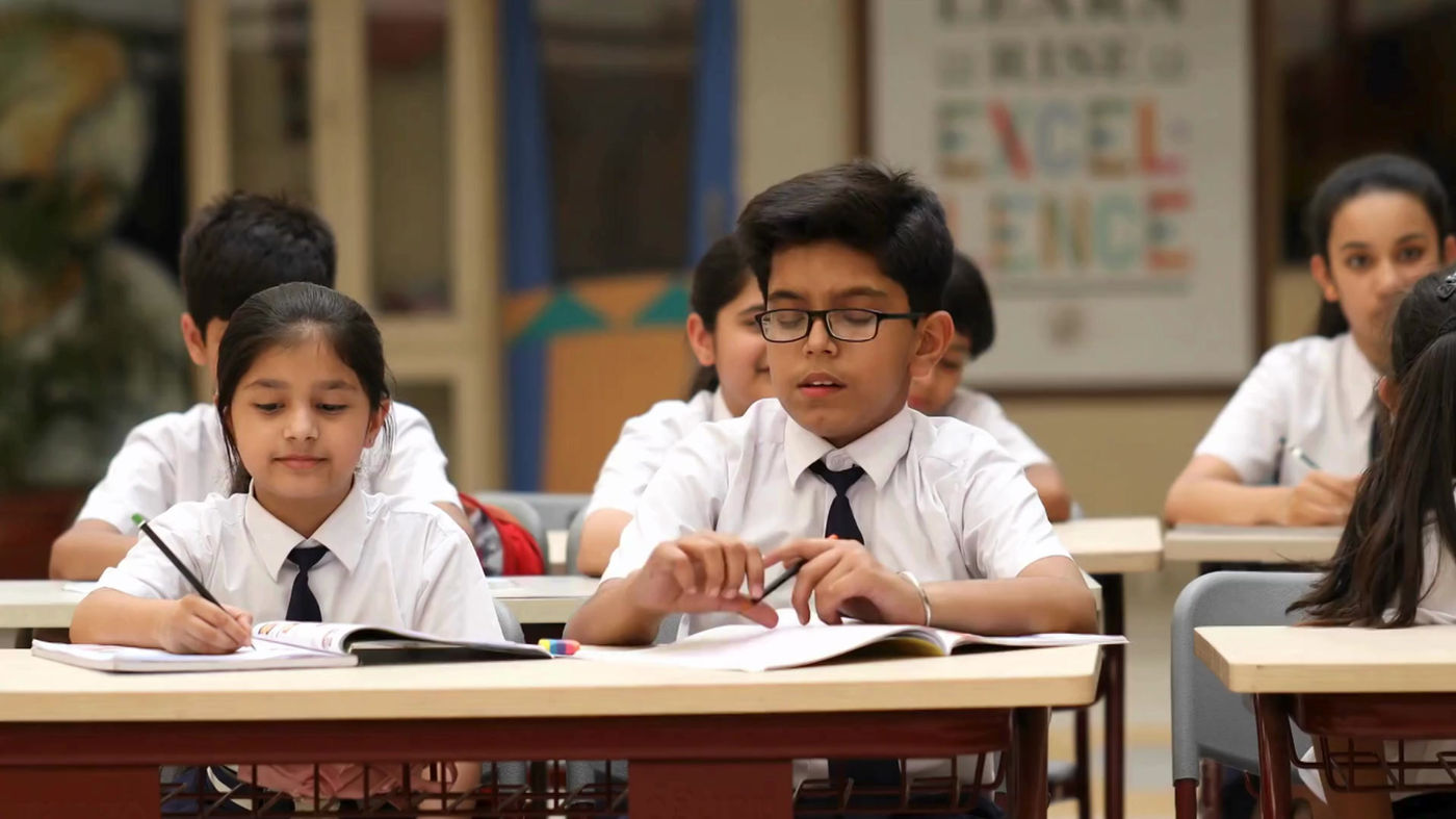 Students of Banashankari CBSE School, Nidagundi